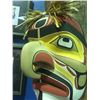 Image 2 : HAWKMAN MASK BY KWAG-ULITH ARTIST JAY BRABANT, MASK FEATURES CEDAR BARK HAIR &