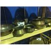 Image 1 : LOT OF 8 HAND CRAFTED METAL BOWLS AND KETTLES