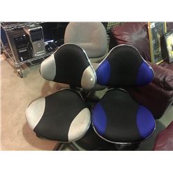 3 GAS LIFT OFFICE CHAIRS