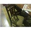 Image 2 : OAK DINING TABLE WITH 2 LEAFS & 8 CHAIRS, TABLE TOP SURFACE WEAR PRESENT