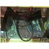 Image 2 : 5 TRAVEL BAGS, HAND CRAFTED LEATHER, EMBROIDERED