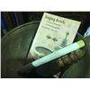 Image 2 : SET OF 4 METAL TIBETAN SINGING BOWLS WITH BOOK & 2 PADDED MALLETS