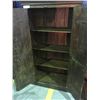 Image 2 : HAND CRAFTED RUSTIC WOOD 5'T 2 DOOR CABINET