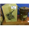 Image 1 : 2 10L STONEWARE GARTOPF ORIGINAL SYSTEM HARSCH FERMENTATION CROCK