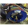 Image 1 : WELDING HOSE WALL MOUNT REELER WITH OXY ACETYLENE WELDING LINE