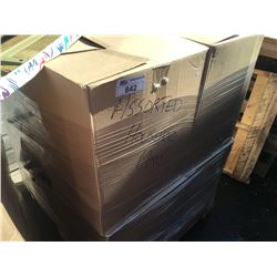 PALLET OF ASSORTED HOUSEHOLD GOODS  (WINNING BIDDER MUST