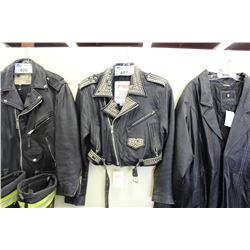 BLACK LEATHER JACKET