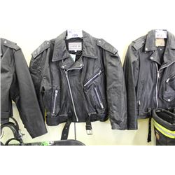 BLACK LEATHER JACKET