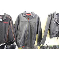 BLACK LEATHER JACKET