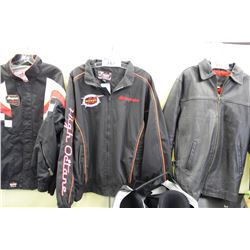 2 COLLECTOR SNAP-ON JACKETS