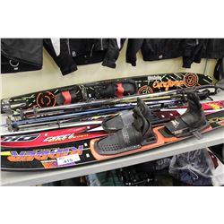 ASSORTED WATER/SNOW SKIS