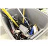 Image 2 : BIN OF ASSORTED TOOLS