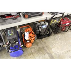 GAS PRESSURE WASHER & 2 AIR COMPRESSORS