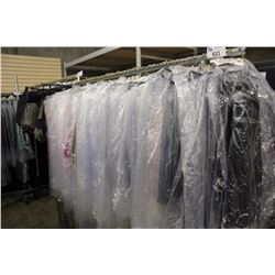 RACK OF ASSORTED LADIES DESIGNER CLOTHING