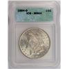 Image 1 : 1884-O MORGAN SILVER DOLLAR, ICG MS-64