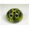 Image 1 : An Ault pottery green glazed 'sea urchin' flower vase, designed by Dr Christopher Dresser, imp...