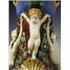 Image 2 : A pair of Minton Majolica ewers, decorated in relief with a cherub flanked by a merman and mer...