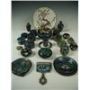 Image 1 : Twenty-eight small cloisonnT items, including vases, napkin rings, plates and bowls Est. 80...