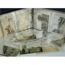 A postcard album containing 121 views of Newport, Essex Est. 250/300...