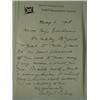 Image 1 : An album of letters and signatures inc. letters by W. M. Thackery, Rudyard Kipling, Disraeli,...