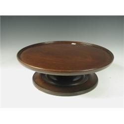 A 19th Century mahogany Lazy Susan, 41cm diameter Est. 50/100...