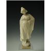 Image 1 : A 1920s alabaster figure of a woman, on plinth base, plinth chipped, 28cm high Est. 50/100...