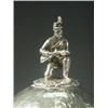 Image 2 : A Victorian silver trophy presented by the 'Surrey Volunteer Rifles', of ovoid shape with a ri...