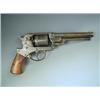 Image 1 : A Starr six shot army percussion revolver, 15.5cm sighted barrel, the frame signed Starr paten...