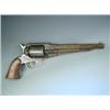 Image 1 : A Remington six shot army percussion revolver, signed, patented September 14, 1858 new model,...