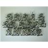 Image 1 : Sixteen plated, lead livery badges as griffins & prancing hound Est. 100/150...