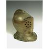Image 1 : A 19th Century German close face helmet, 40cm high Est. 500/800...