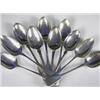Image 1 : Ten assorted George III/Victorian silver tablespoons, various dates from 1795-1863, various ma...