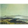 Image 1 : William Douglas Macleod (1892-1963) RUM AND EIGG FROM BEN CREAG Signed bottom left, pastel...