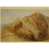 Image 1 : Attributed to George Fennel Robson (1788-1833) FIGURES IN A MOUNTAIN LANDSCAPE Watercolour,...