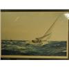 Image 1 : After Montague Dawson 'A WINNING TACK' Limited edition reproduction, signed in pencil Es...