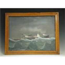English School, 19th Century S. S. CLEMATIS, WEST HARTLEPOOL Gouache, 45 x 60cm Est. 150...