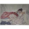 Image 1 : Sir William Russell Flint R.A., RWS RECLINING FEMALE Limited edition reproduction, printed...