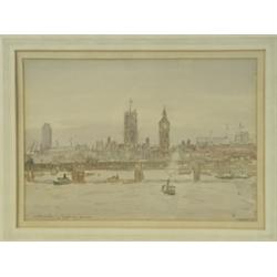 Llewellyn Petley-Jones (Canadian School, 1908-1986) 'WESTMINSTER' Signed and dated Nov 20 '...