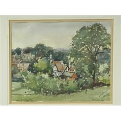 Llewellyn Petley-Jones (Canadian School, 1908-1986) 'A VIEW OF PETERSHAM'; 'RICHMOND BRIDGE'<b...