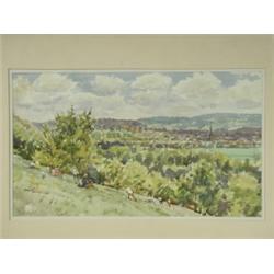 Llewellyn Petley-Jones (Canadian School, 1908-1986) 'MORNING - BOX HILL'; 'BOX HILL' Two bo...