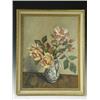 Image 1 : Llewellyn Petley-Jones (Canadian School, 1908-1986) STILL LIFE OF ROSES IN A VASE Signed, '...