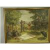 Image 1 : Hermione Francis Hammond (born 1910) A FAMILY PICNIC Oil on canvas, 98 x 127cm N.B. the art...