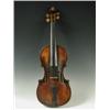 Image 1 : A violin labelled Petrus Guarnarius 1740, with a single piece back, c/w case Est. 100/150...