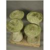 Image 1 : Four staddle stones with conical bases, tallest 75cm high x 47cm diameter Est. 400/500...