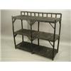 Image 1 : An unusual rustic twig stand with three shelves, 107 x 36 x 96cm high Est. 250/350...