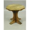 Image 1 : A Mouseman oak octagonal occasional table, 49.5cm diameter Est. 300/400...