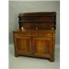 Image 2 : An early 19th Century mahogany sideboard, with brass inlaid banding, the top opening to reveal...