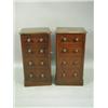 Image 1 : A pair of mahogany pot cupboards converted from a Victorian washstand Est. 450/650...