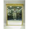 Image 1 : A 19th Century gilt framed wall mirror, with moulded 'classical' decoration, 140cm high x 115c...