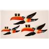 Image 1 : A Set of Three Graduated Carltonware Guinness Flying Toucans  See illustration £250 - 300...